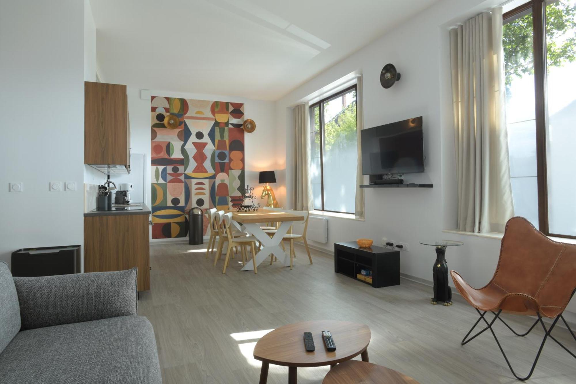 Au Cheval Blanc - Appartement Familial 6P Parking Prive Proche Colmar Centre Exteriör bild